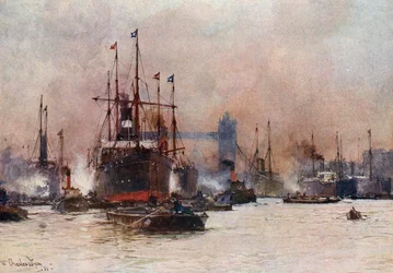 The Thames, The Pool and Tower Bridge
